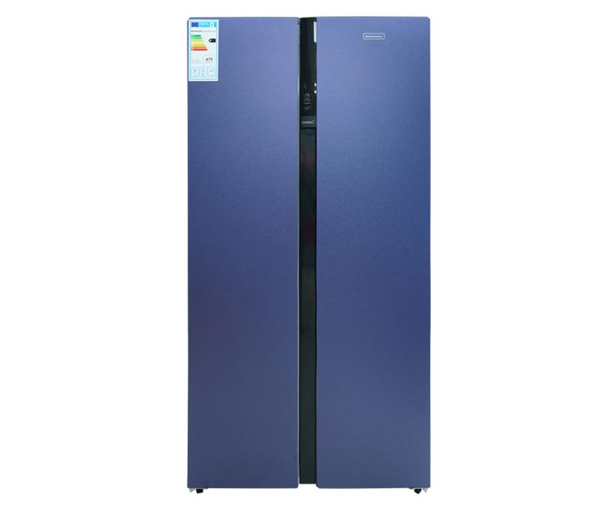 Fridge Kelvinator 645 Liter Inverter Side by Side Marble Door No Frost Refrigerator Rangs