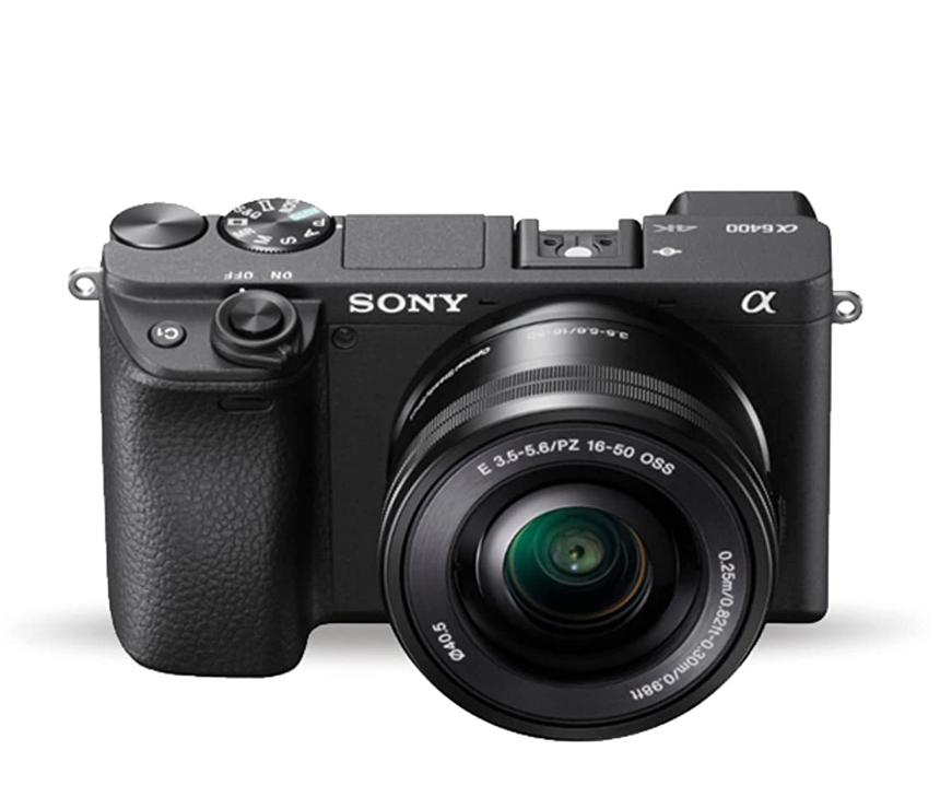 Sony ILCE-6400L E-mount Camera with APS-C Sensor + SELP1650 Lens