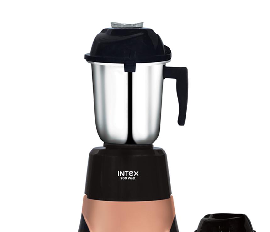 Intex Mixer Grinder INDO 820B 900W with 3 Pices SS Jar