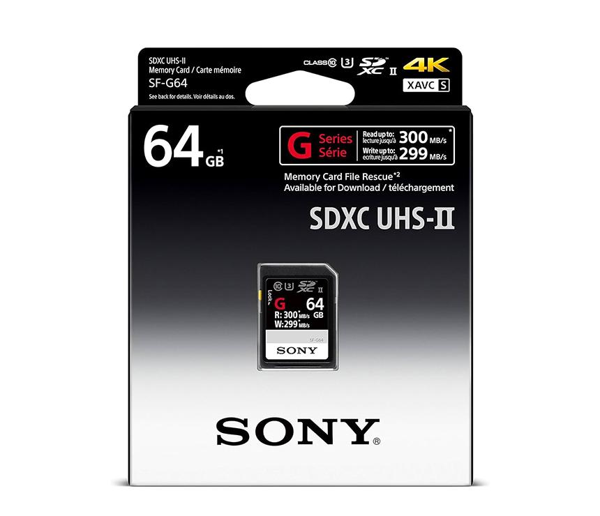 Sony 64GB SF-G TOUGH Series UHS-II SDXC Memory Card