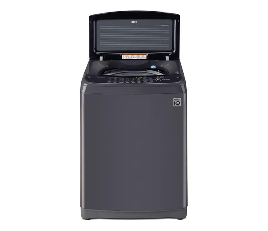 LG Smart Inverter Top Load Washing Machine, 8KG, Middle Black