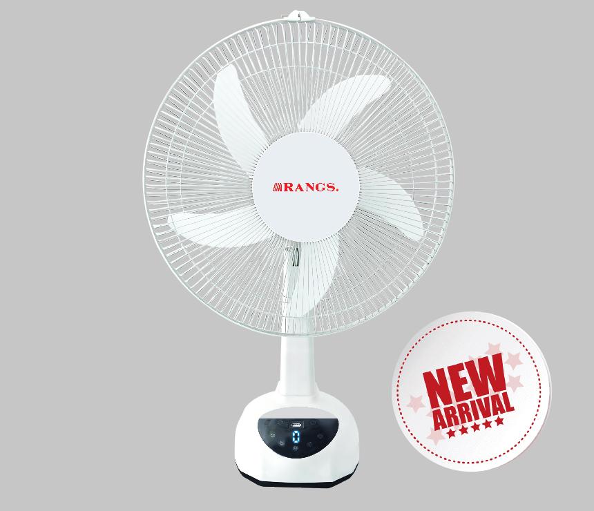 Rangs Touch Pad 16" Rechargeable Table Fan
