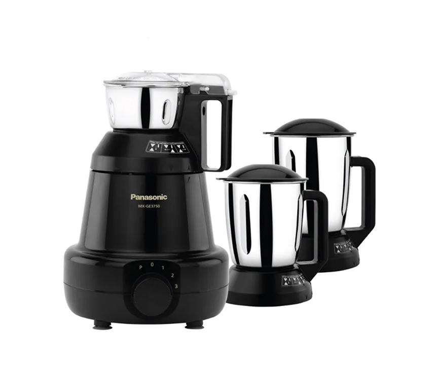 PANASONIC 1200W 3 IN 1 MIXER GRINDER MX-GE3750 (Black)