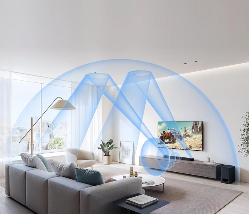 BRAVIA Theatre Bar 6 | 3.1.2ch Soundbar with powerful wireless subwoofer | Dolby Atmos Soundbar System