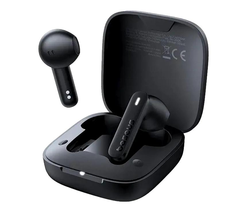 Earbuds TWS E16 30Hr Playtime IPX4 Waterproof (Black)