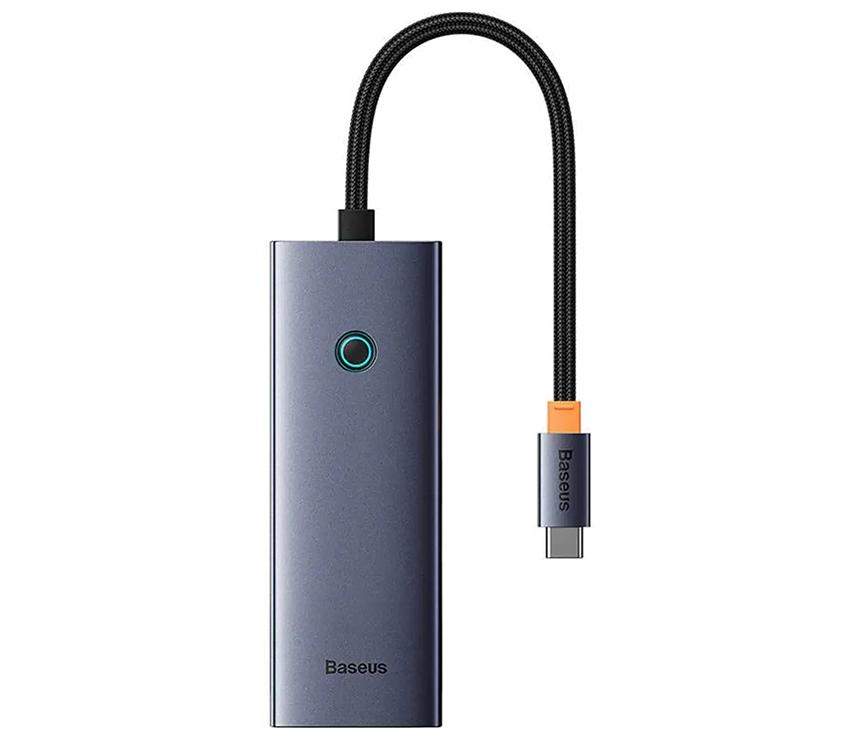 Baseus USB Hub Baseus 6-Port HUB AIR UltraJoy Series Type-C (Gray)