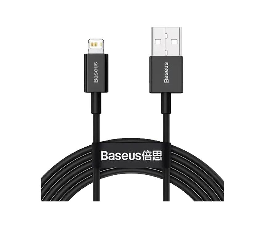 Baseus USB Male to Lightning Male 2 Meter (Black)