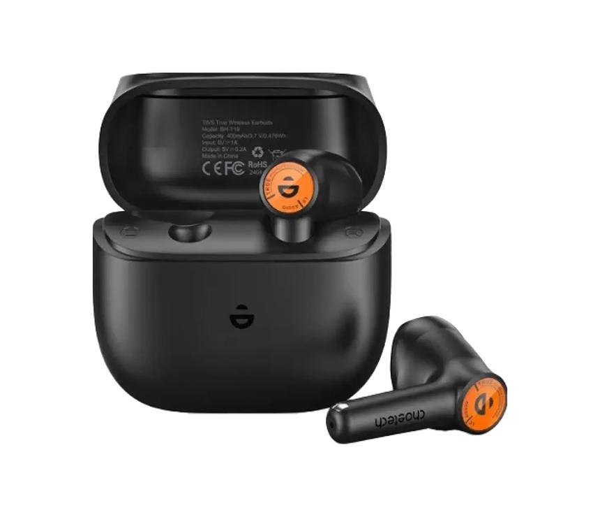 Choetech External Earbuds Style Earphone TWS Digital LED Display (Black)