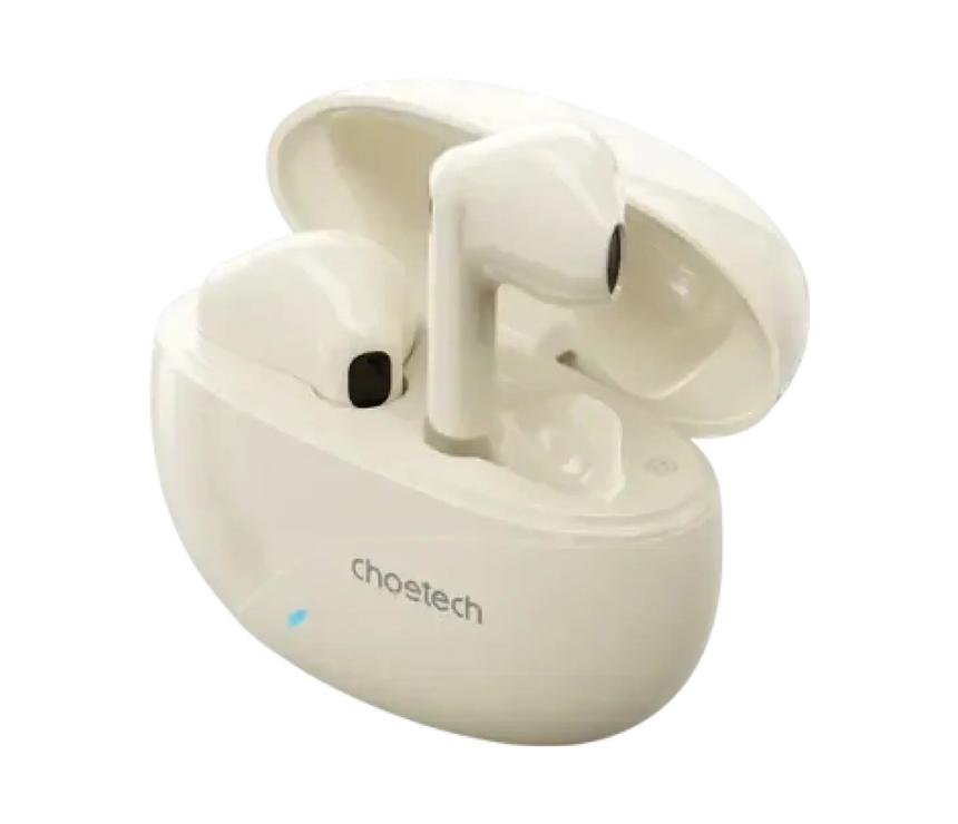 Choetech DNS Bluetooth low energy chip v5.3 Mini TWS (White)