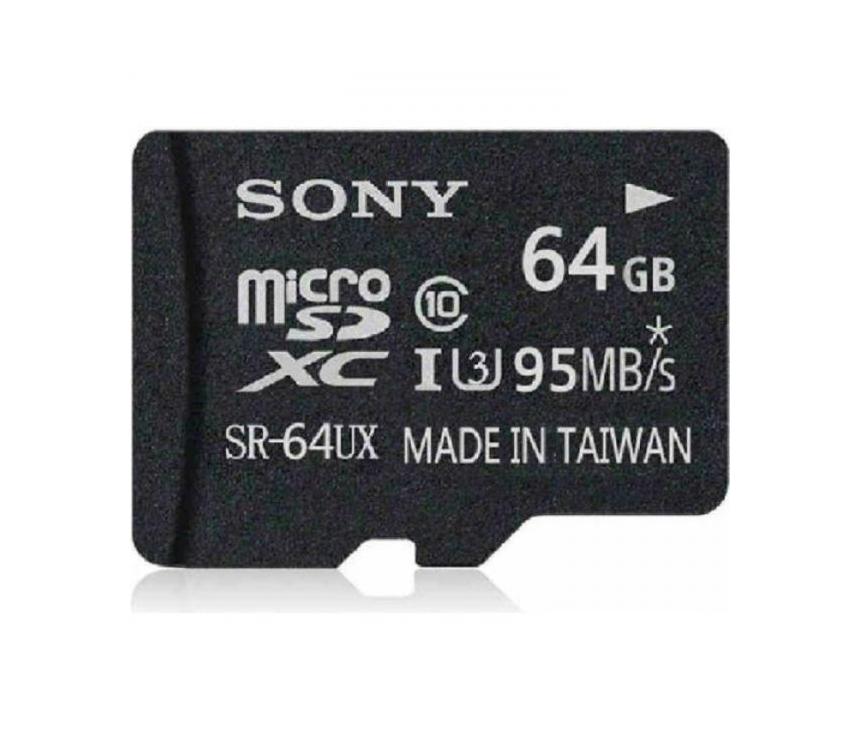 Memory card Sony Micro SDXC 64GB UHS-I U3 Class 10 SR-64UX2A / T2