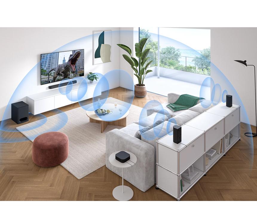 BRAVIA Theatre System 6 | 5.1ch Home Theatre System | 1000 W total power output | Dolby Atmos®/DTS:X®