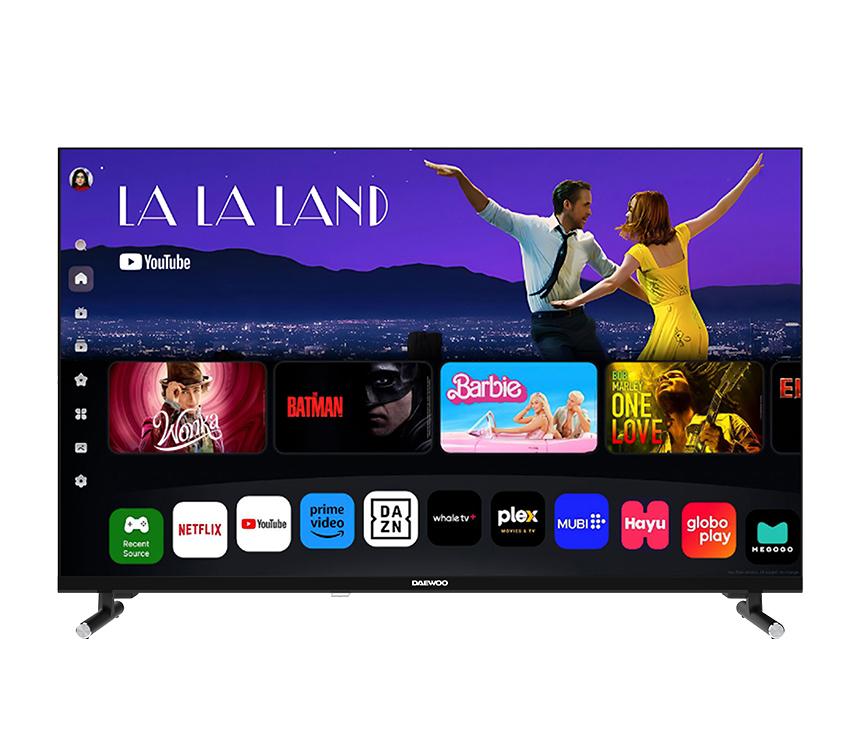 Daewoo 32" Android HD Smart LED TV | 1GB RAM, 8GB ROM | Voice Control