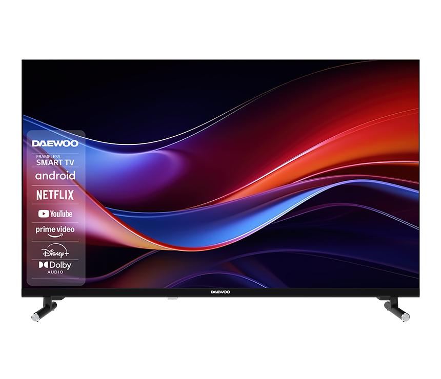 Daewoo 32" Android HD Smart LED TV | 1GB RAM, 8GB ROM | Voice Control