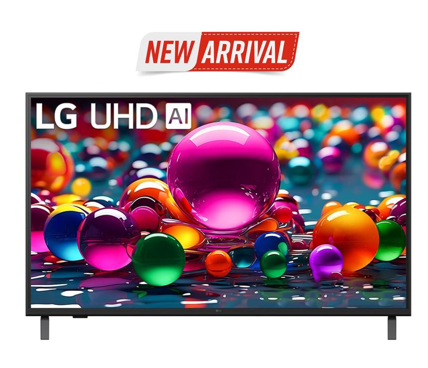 LG 43 Inch UA84 4K UHD AI Smart TV | HDR10, α7 Gen8 Processor, webOS 25