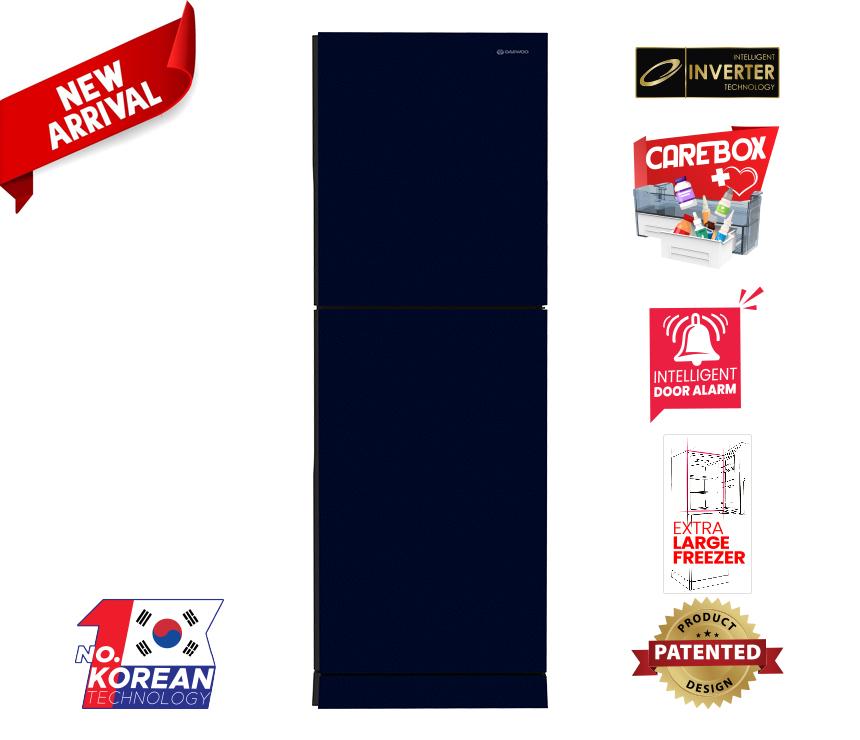 DRF-358T1G2BX - Aqua Nova | Top Mounted Inverter 358L Refrigerator.