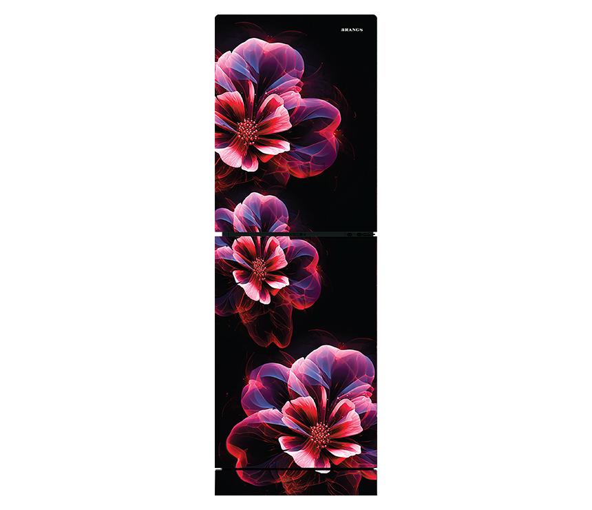 RTR-261D0A1WX - Ember Red Flower 261 Ltr Refrigerator.