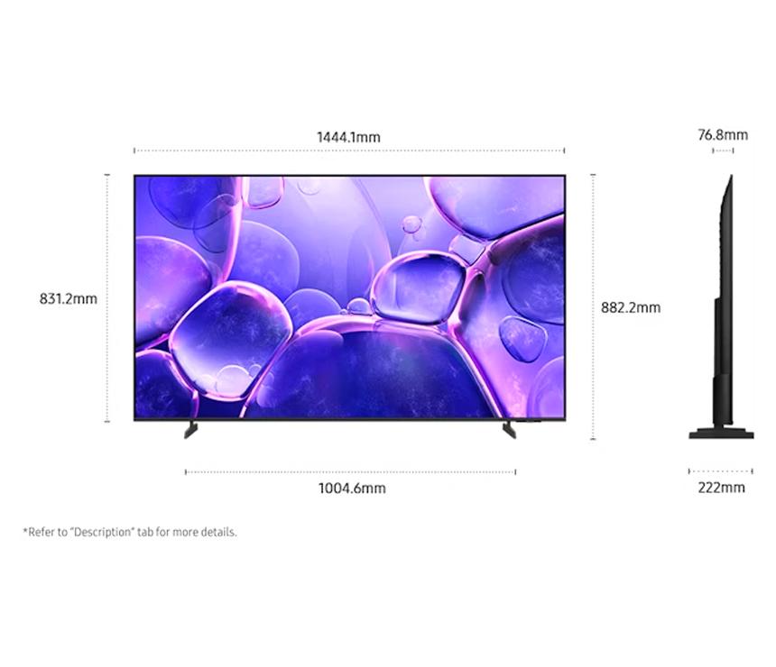 Samsung 65” UHD 4K Smart TV with Tizen | UA65U8500FRSER