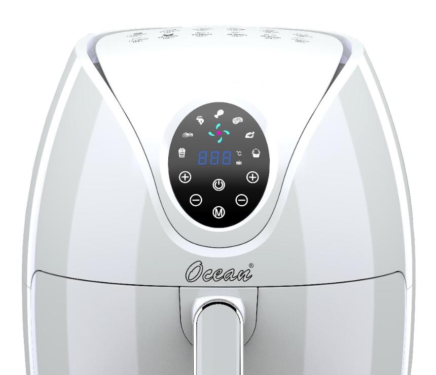 Ocean Digital Air Fryer 4L | 1500W Rapid Air Technology