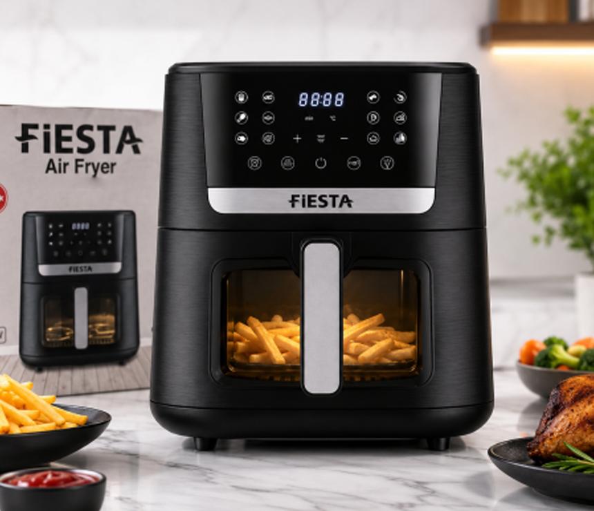 Fiesta  7L Digital Air Fryer (2000W) - Matte Black