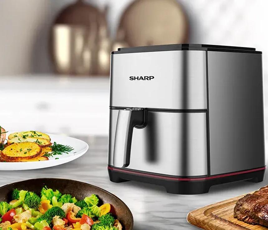 Sharp 7L Digital Family Air Fryer - 1600W
