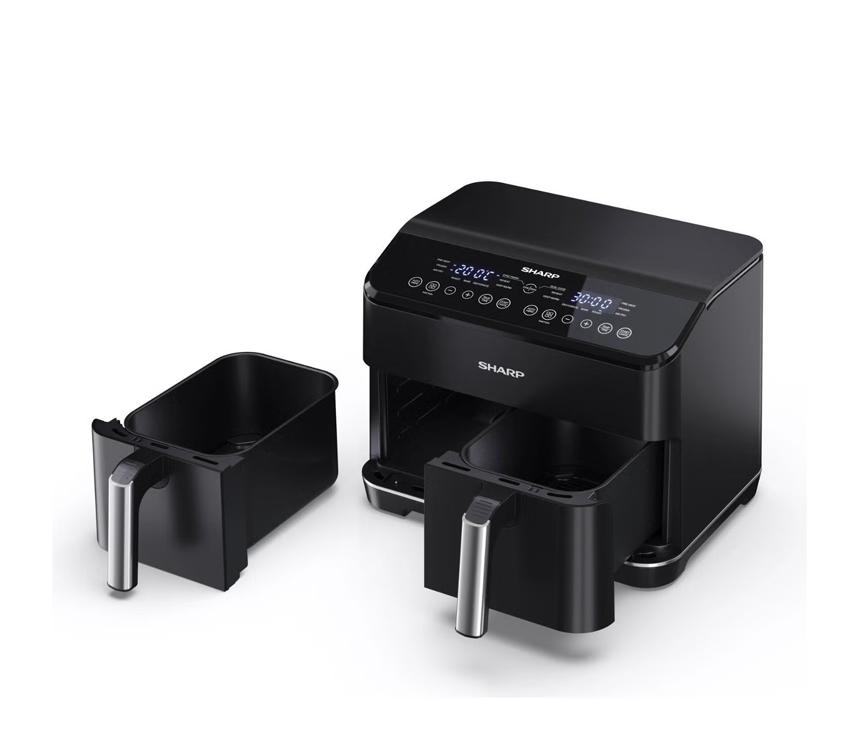 Sharp 8L Air Fryer | Sync Finish & Dual Cook