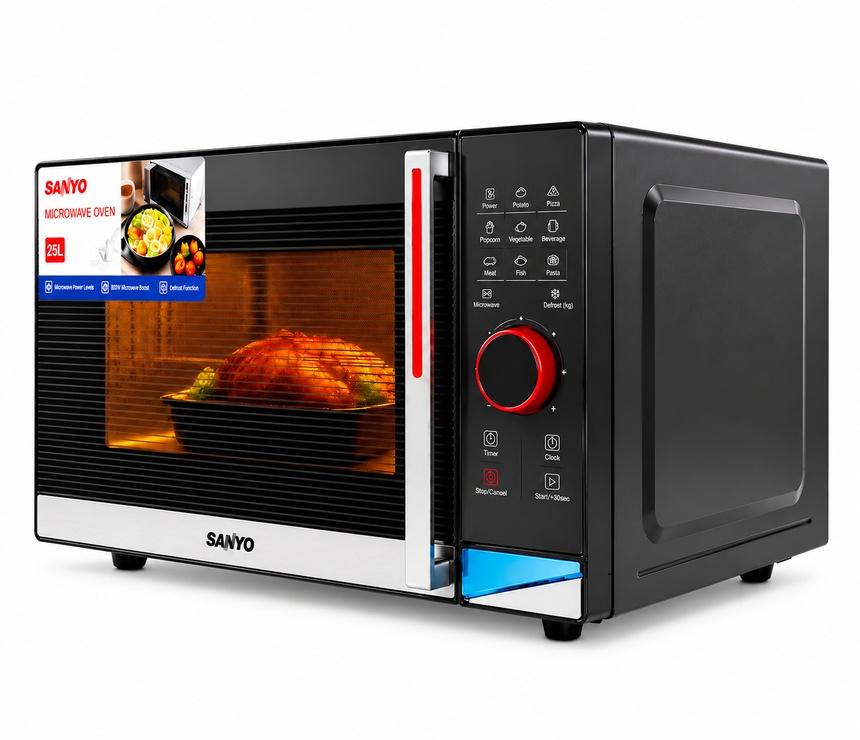 SANYO 25L Microwave Oven | 10 Power Levels