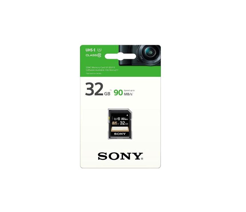 Sony 32GB 90 MB/s UHS-I Class 10 SDHC Memory Card