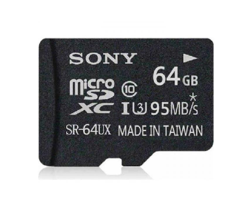 Memory card Sony Micro SDXC 64GB UHS-I U3 Class 10 SR-64UX2A / T1