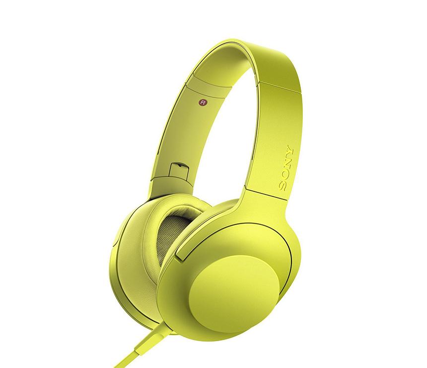 Sony MDR-100AAP h.ear on Headphone -Yellow