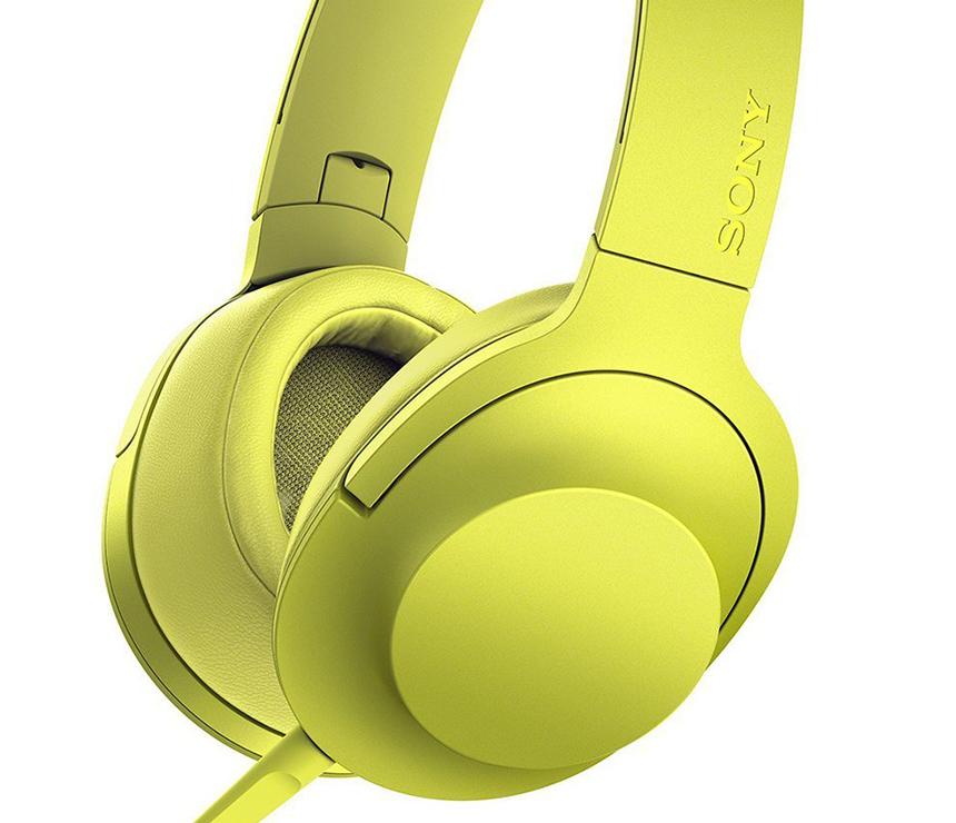 Sony MDR-100AAP h.ear on Headphone -Yellow