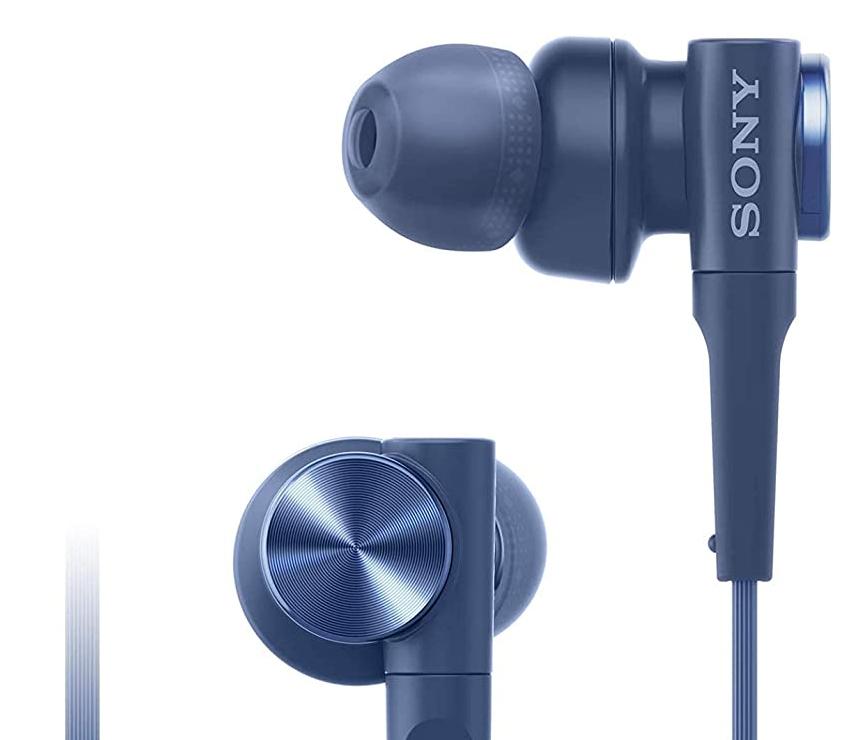 Sony MDR-XB55AP EXTRA BASS In-ear Headphones -Blue
