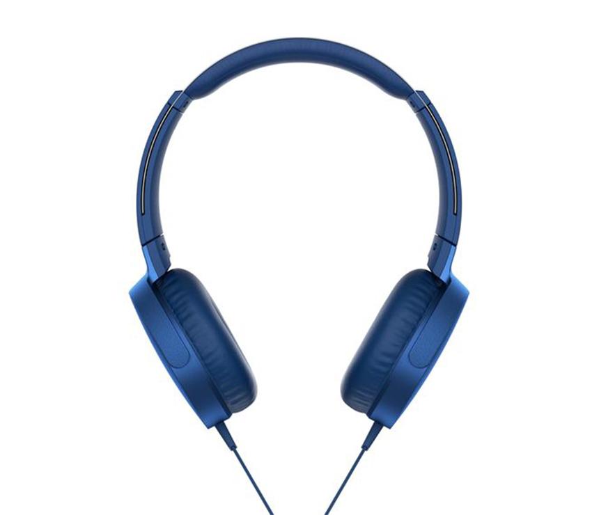 Sony MDR-XB550AP EXTRA BASS Over-ear Headphones - Blue