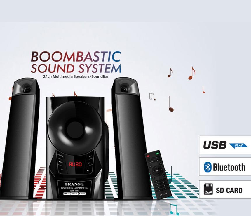 Rangs RHT-11G Boombastic Sound System