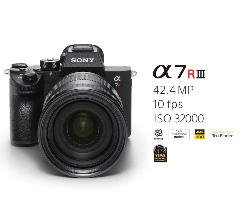 Alpha 7R III with 35mm full-frame image sensor Only Body (Pre Order)