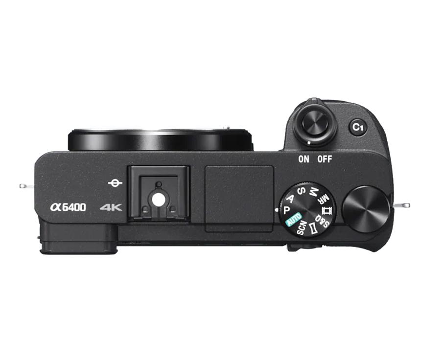 Sony ILCE-6400L E-mount Camera with APS-C Sensor + SELP1650 Lens