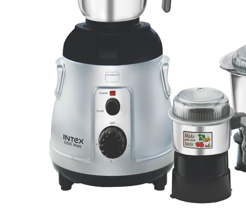 Intex INDO 1200 Globe (1100 Watt Powerful Ball Bearing Motor) Mixer Grinder Intex INDO 1200 Globe (1100 Watt Powerful Ball Bearing Motor) Mixer Grinder