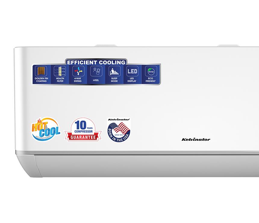 Kelvinator 02 Ton Inverter heating cooling Smart Wi-fi Ac Kelvinator 02 Ton Inverter heating cooling Smart Wi-fi Ac