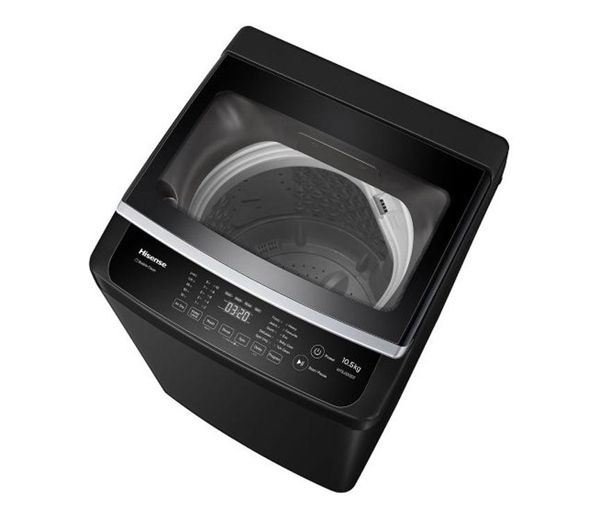 Hisense 10.5 kg| Quick Wash Top Load| Inverter Washing Machine Hisense 10.5 kg| Quick Wash Top Load| Inverter Washing Machine