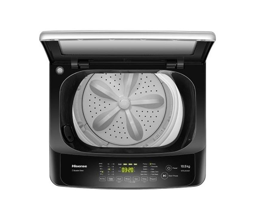 Hisense 10.5 kg| Quick Wash Top Load| Inverter Washing Machine Hisense 10.5 kg| Quick Wash Top Load| Inverter Washing Machine