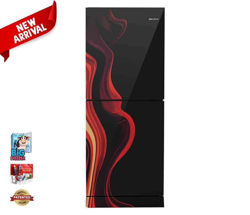 Rangs Crimson Red | Top Mounted 356L Refrigerator. Rangs Crimson Red | Top Mounted 356L Refrigerator.
