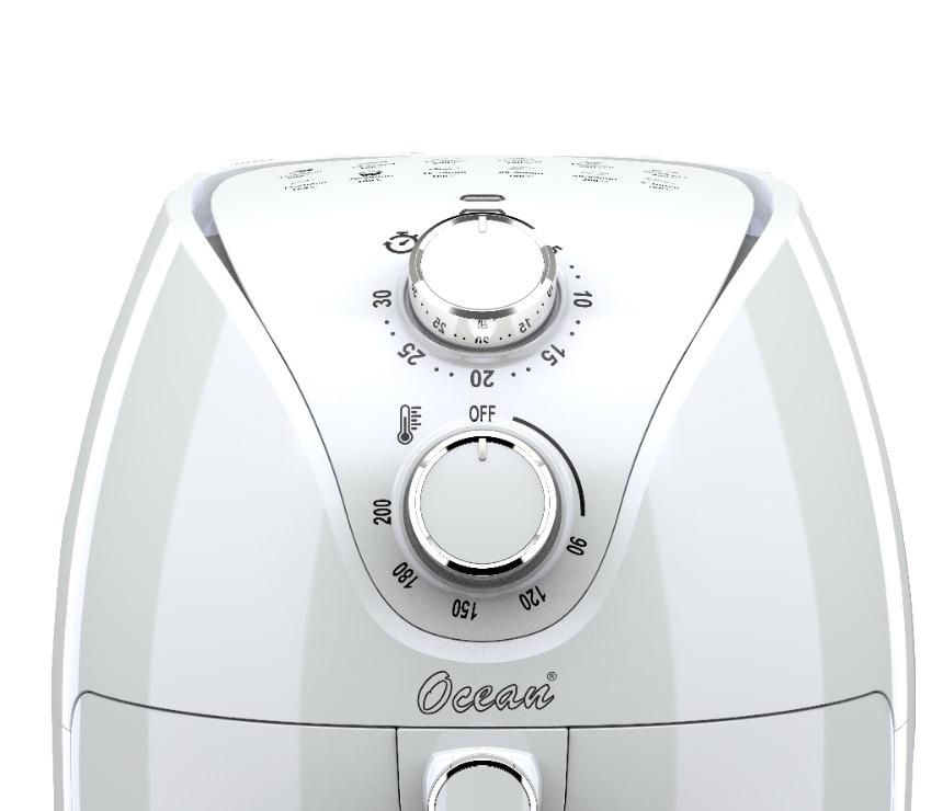 Ocean 4.0L Air Fryer 1500W | Healthy Oil-Free Cooking Solution Ocean 4.0L Air Fryer 1500W | Healthy Oil-Free Cooking Solution