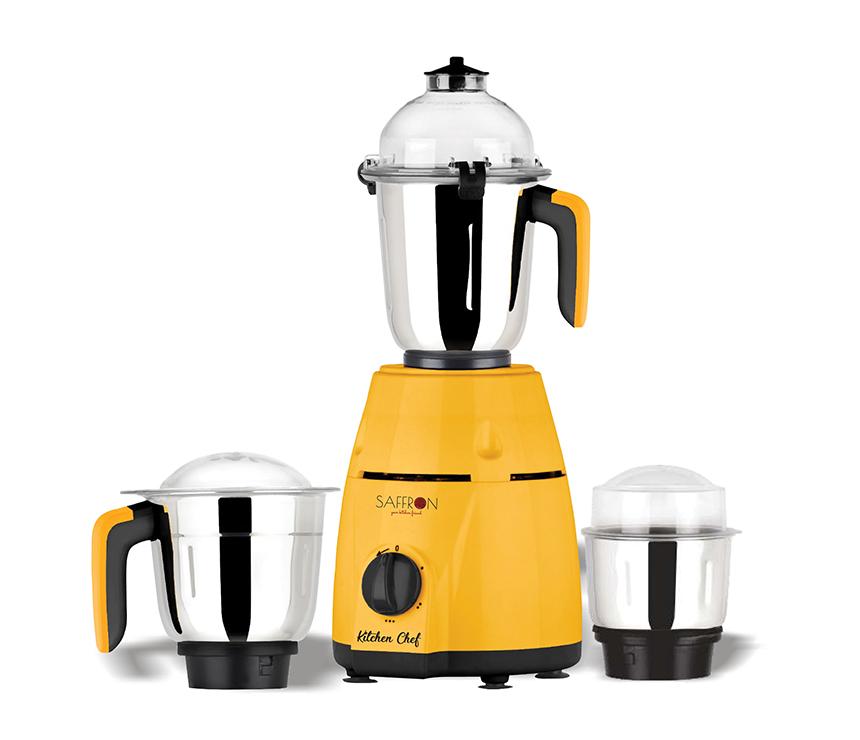 Saffron Kitchen Chef 850W 3 Jars Mixer Grinder Saffron Kitchen Chef 850W 3 Jars Mixer Grinder