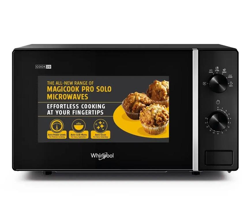 Whirlpool Magicook 20L Solo Microwave Oven (Classic Knob) Whirlpool Magicook 20L Solo Microwave Oven (Classic Knob)